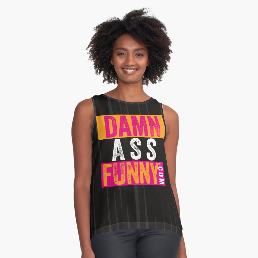 Item preview, Sleeveless Top designed and sold by DamnAssFunny.