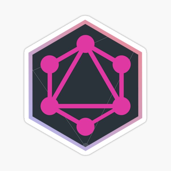 Item preview, GraphQL Hexagon designed and sold by JFKsStickers.