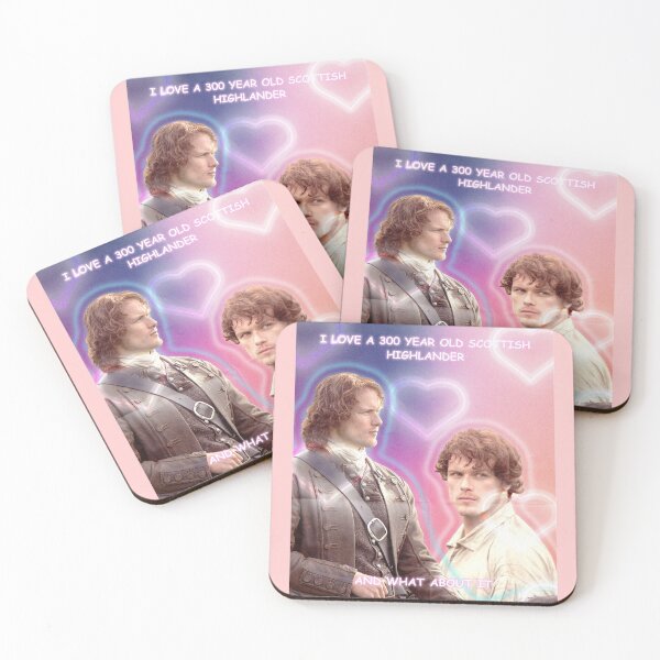 Aperçu de l'œuvre J'aime Jamie Fraser et qu'en est-il créée et vendue par charmingdearie.