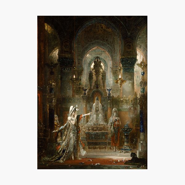 Salome Dancing Before Herod - Gustave Moreau Photographic Print