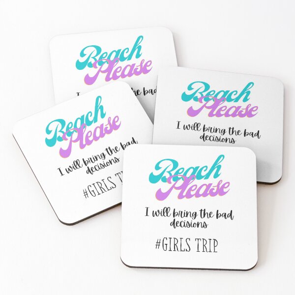 Item preview, Beach Please - bad decisions designed and sold by speakupandshine.