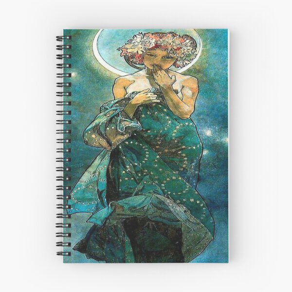 Item preview, Alphonse mucha - moonlight designed and sold by Vivanne-art.