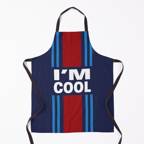 Item preview, I am cool. Martini Racing sporty style on Blue - Classic Sporty designed and sold by etoide.