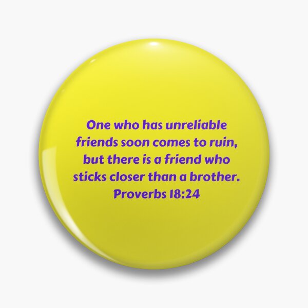 Item preview, Bible Verse Proverbs 18:24 designed and sold by Prayingwarrior.