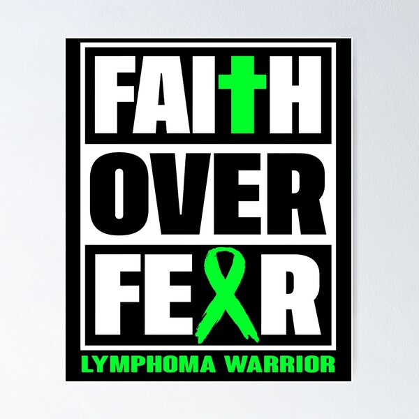 Item preview, Faith Over Fear Lymphoma Awareness designed and sold by Gillosina.