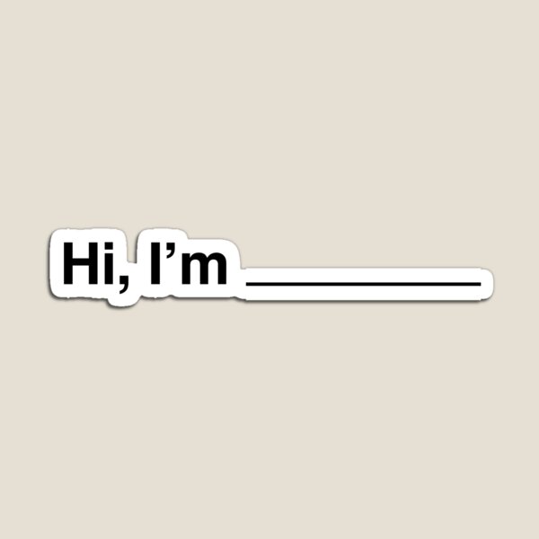 Item preview, Hi, I'm (fill in the blank) designed and sold by CristalCreates.
