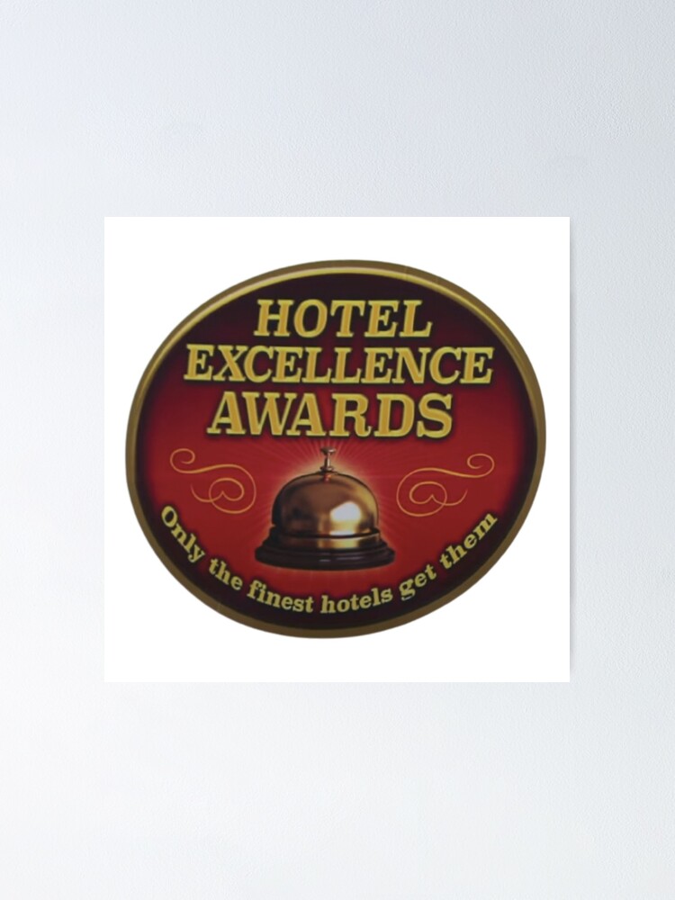 "Nathan For You Hotel Excellence Awards" Poster by SelloutCentral Redbubble