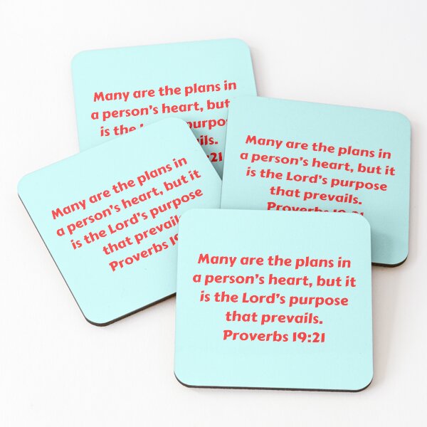 Item preview, Bible Verse Proverbs 19:21 designed and sold by Prayingwarrior.
