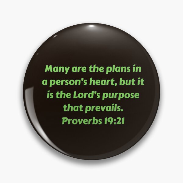 Item preview, Bible Verse Proverbs 19:21 designed and sold by Prayingwarrior.