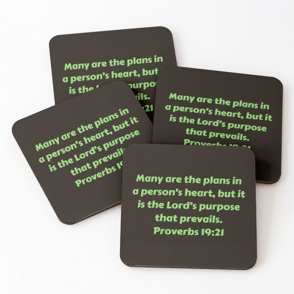 Item preview, Bible Verse Proverbs 19:21 designed and sold by Prayingwarrior.