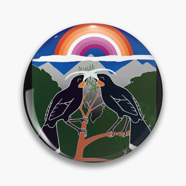 Item preview, Lesbian Huia Couple designed and sold by Extincto.