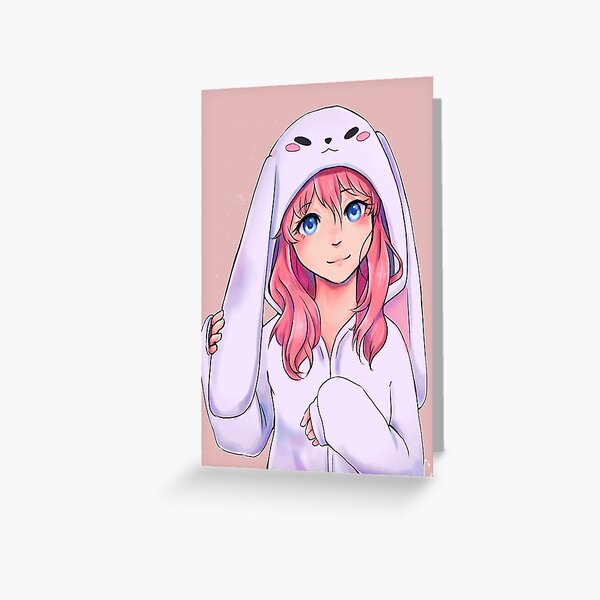 Ld Shadow Lady Greeting Card