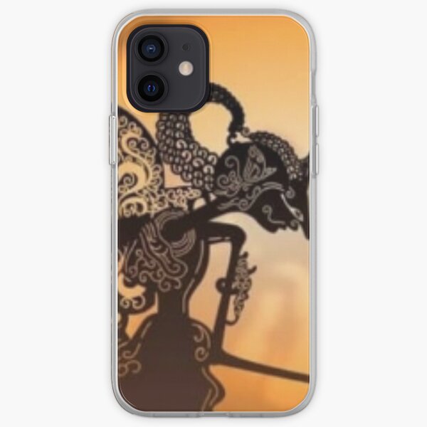 T shirt Indonesian Javanese wayang iPhone Soft Case