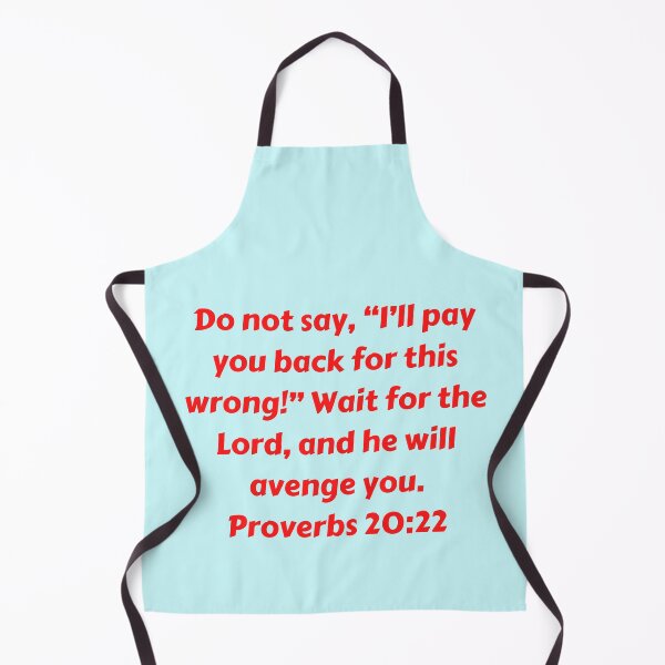 Item preview, Bible Verse Proverbs 20:22 designed and sold by Prayingwarrior.
