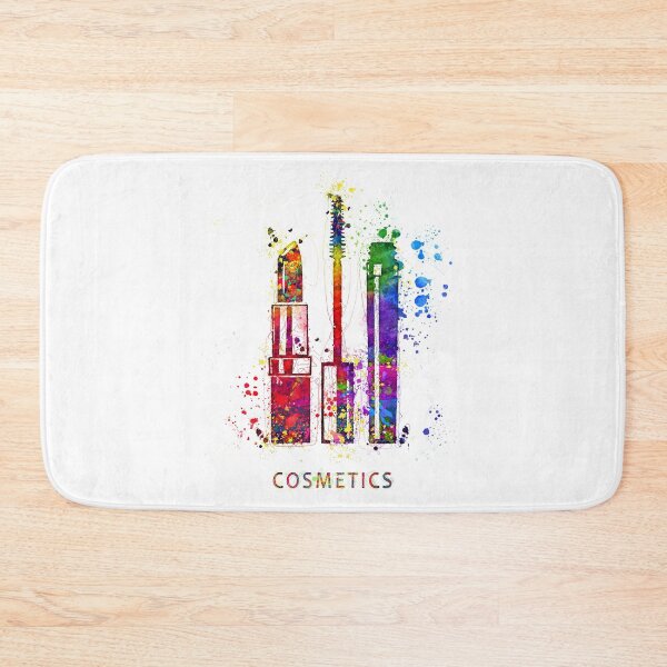 Item preview, Cosmetics colors wall art home decor colorful Gift designed and sold by Rockwpapart.