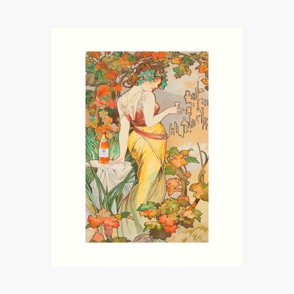Aperçu de l'œuvre Alphonse mucha art créée et vendue par Vivanne-art.