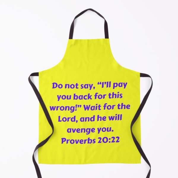Item preview, Bible Verse Proverbs 20:22 designed and sold by Prayingwarrior.