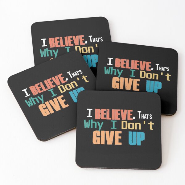 Item preview, Words  motivation believe give up designed and sold by DesignerFollow.