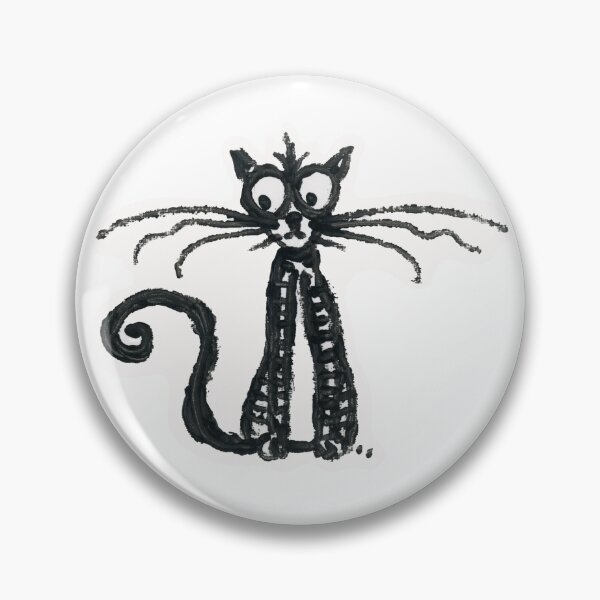 Item preview, Scared-y cat (cut-out) designed and sold by FJBourne.