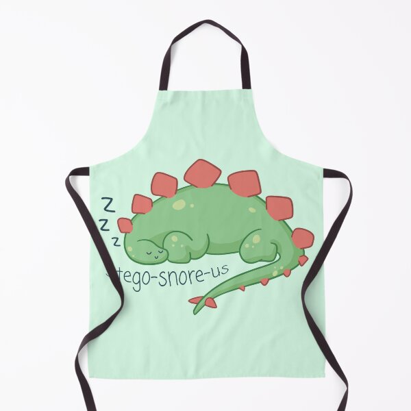Item preview, Stego-Snore-us - Dinosaur Graphic and Text pun- Green/Red Colour  designed and sold by HJacka.