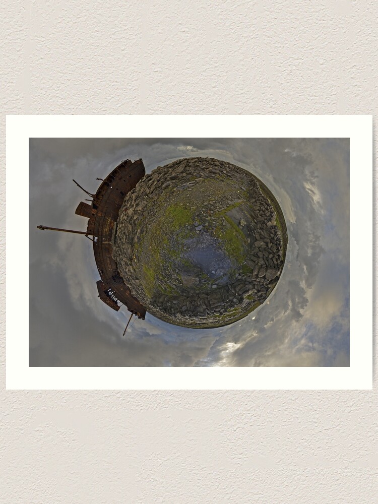 Alternate view of The Plassey Wreck, Inisheer Art Print