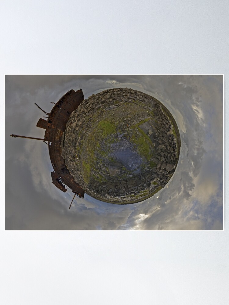 Alternate view of The Plassey Wreck, Inisheer Poster