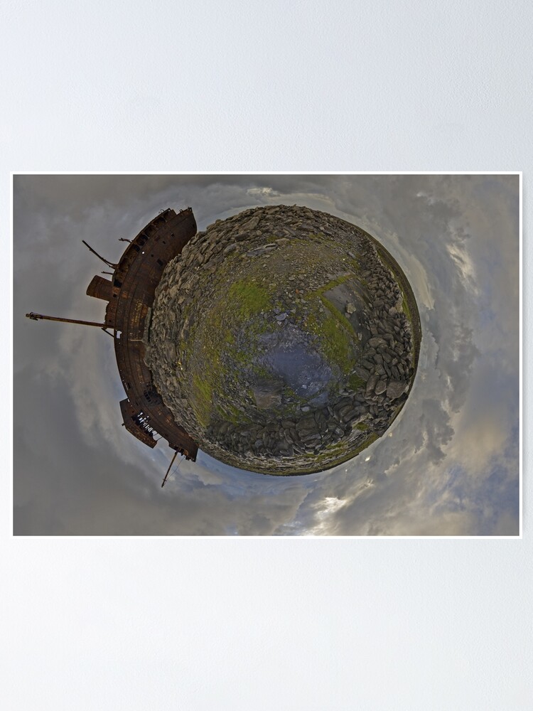 Alternate view of The Plassey Wreck, Inisheer Poster