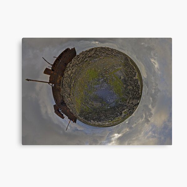 The Plassey Wreck, Inisheer Canvas Print