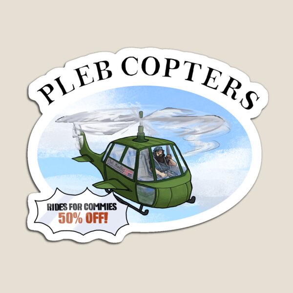 Item preview, Pleb Copters Dark designed and sold by PlebMedia.
