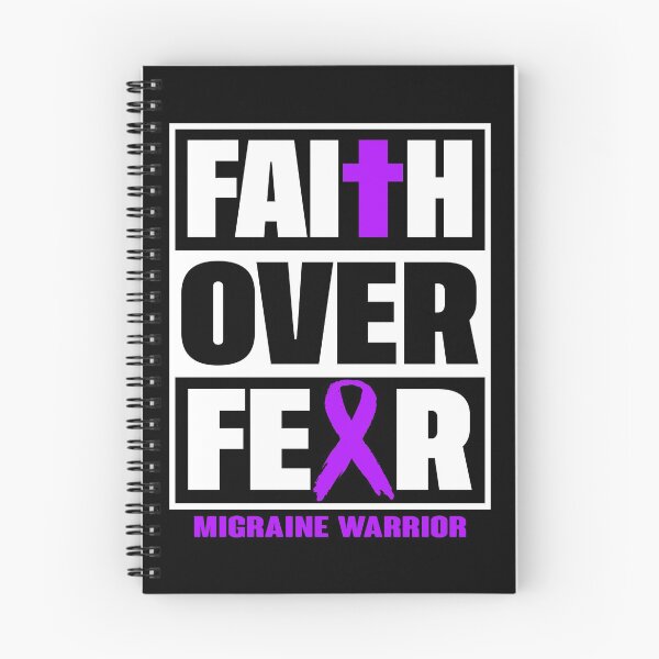 Item preview, Faith Over Fear Migraine Awareness designed and sold by Gillosina.