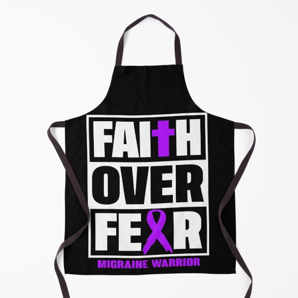 Item preview, Faith Over Fear Migraine Awareness designed and sold by Gillosina.