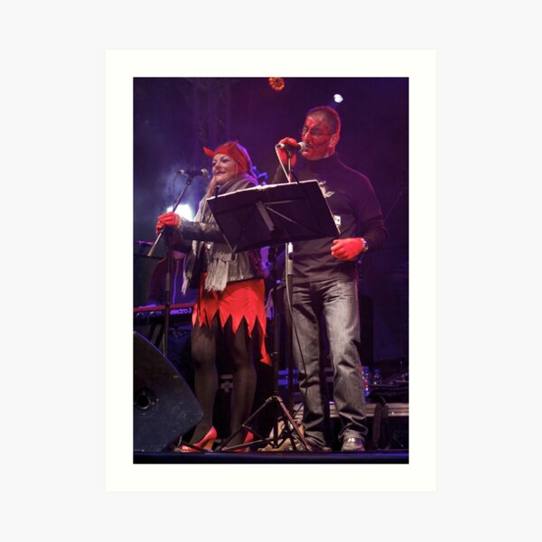 Live Music - Haloween 2012, Derry Art Print