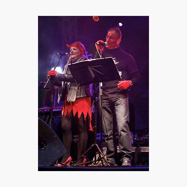 Live Music - Haloween 2012, Derry Photographic Print
