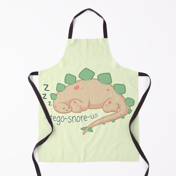 Item preview, Stego-Snore-us - Dinosaur Graphic and Text pun- Sand/Green Colour designed and sold by HJacka.