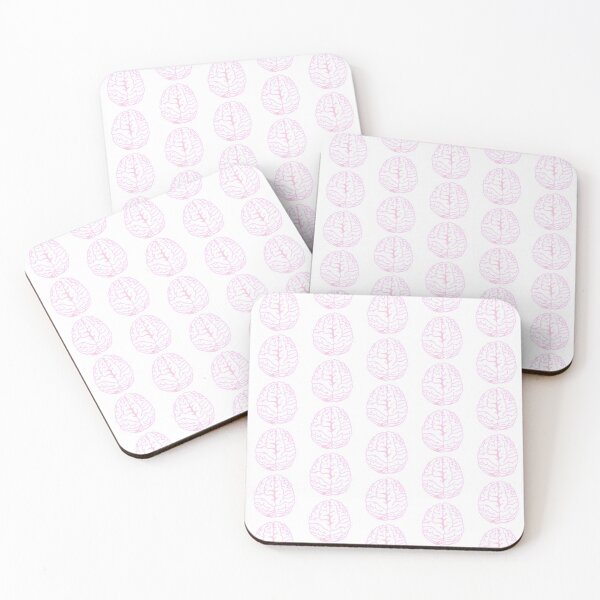 Item preview, Pink Brain outline designed and sold by NeuroNotes.