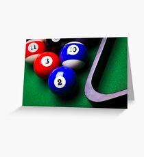 Blue Ball Greeting Card
