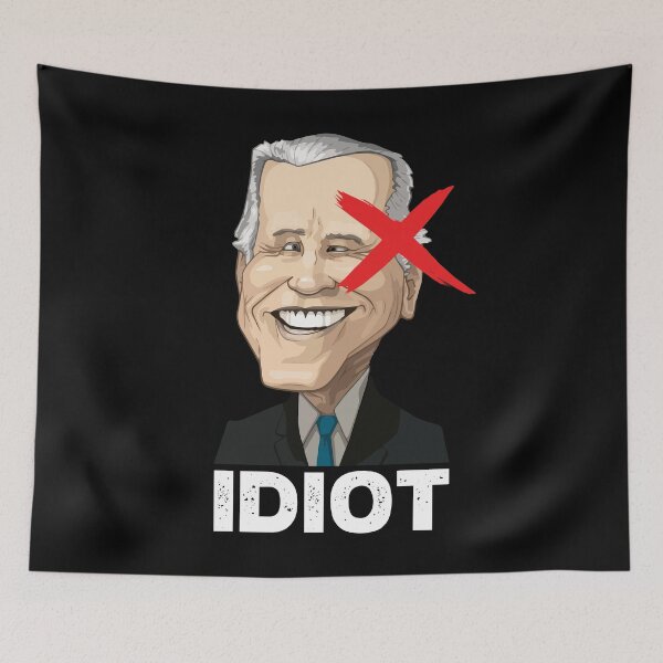 Item preview, Biden Is An Idiot Meme designed and sold by designbychow.