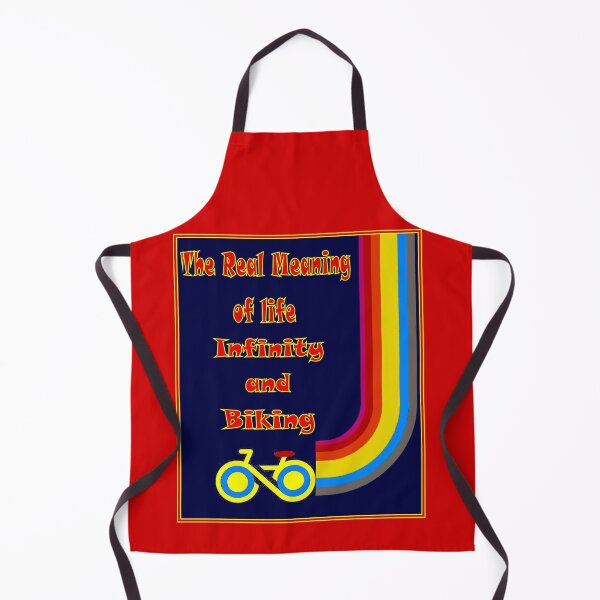 Item preview, Biking Infinity and Life Abstract Print designed and sold by posterbobs.