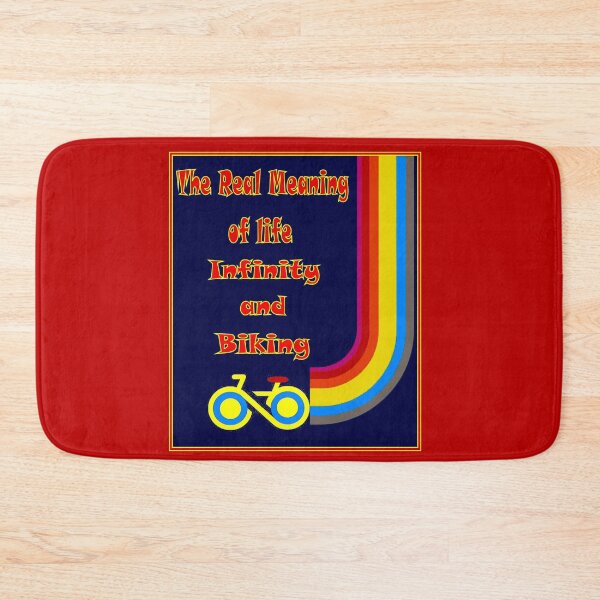 Item preview, Biking Infinity and Life Abstract Print designed and sold by posterbobs.