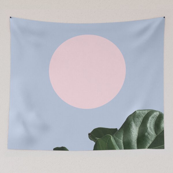 Item preview, 08_Simple plant with pink sun designed and sold by ESCAPZ.
