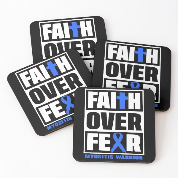 Item preview, Faith Over Fear Myositis Awareness designed and sold by Gillosina.