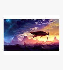 Kamina Grave Gurren Laggan Anime Photographic Print