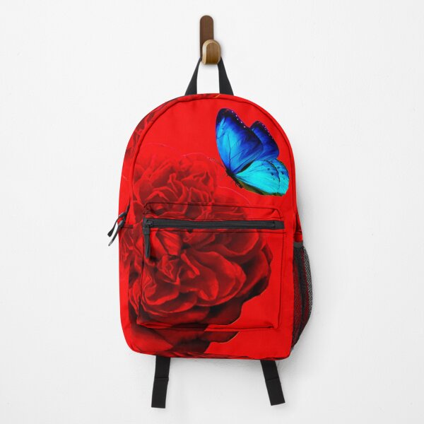 Item preview, Red Peony roses with red background are the most beautiful flower in the world designed and sold by SueKnox.