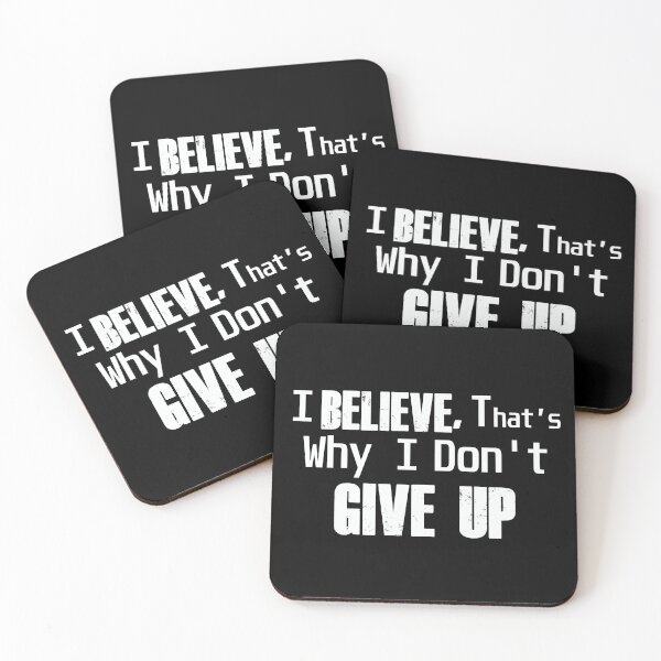 Item preview, Words  motivation believe give up designed and sold by DesignerFollow.