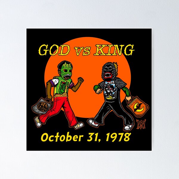 Item preview, God vs King: October 31, 1978 designed and sold by artist3121.