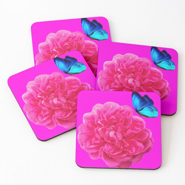 Item preview, Pink Peony roses with pink background are the most beautiful flower in the world designed and sold by SueKnox.