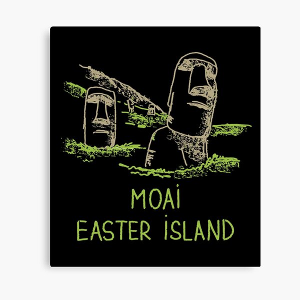 Moai Posters Online - Shop Unique Metal Prints, Pictures