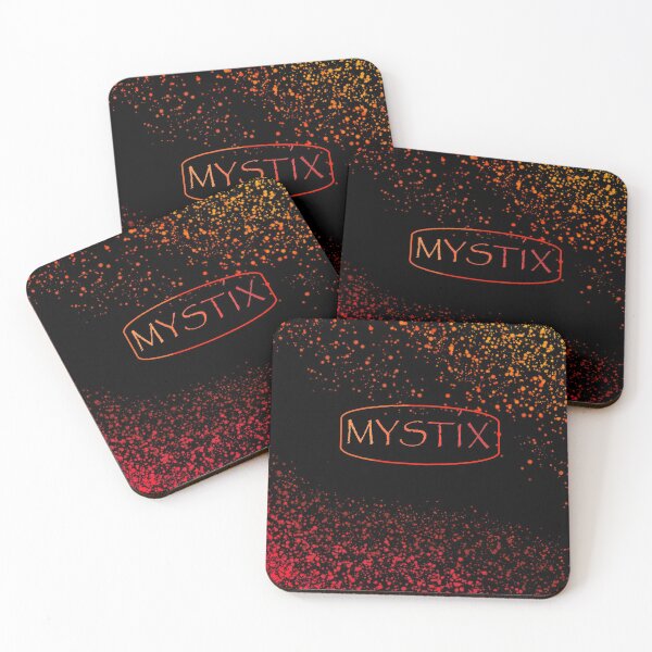 Item preview, Mystix brand design (orange abstract) designed and sold by MystixJack.