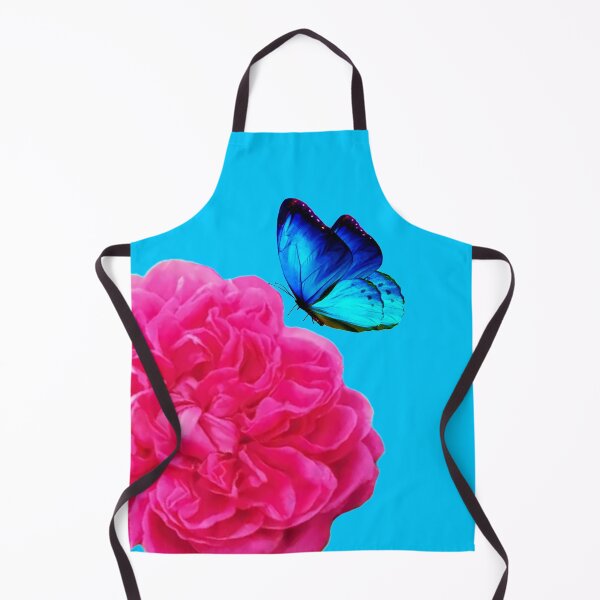 Item preview, Pink Peony roses with sky blue background are the most beautiful flower in the world designed and sold by SueKnox.