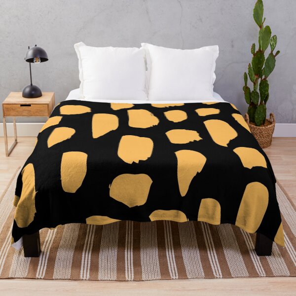 Item preview, Orange Brushstrokes Minimalistic Design designed and sold by kimuchiyo.